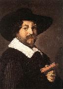 HALS, Frans Portrait of a Man Holding a Book china oil painting artist